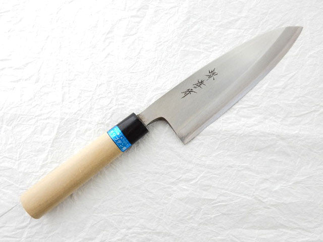 Sakai Takayuki INOX Molybdenum Steel Stainless Deba Knife - Professional Japanese Kitchen Knife for Sushi, Fish Filleting & Precision Cutting - Perfect for Chefs & Home Cooks