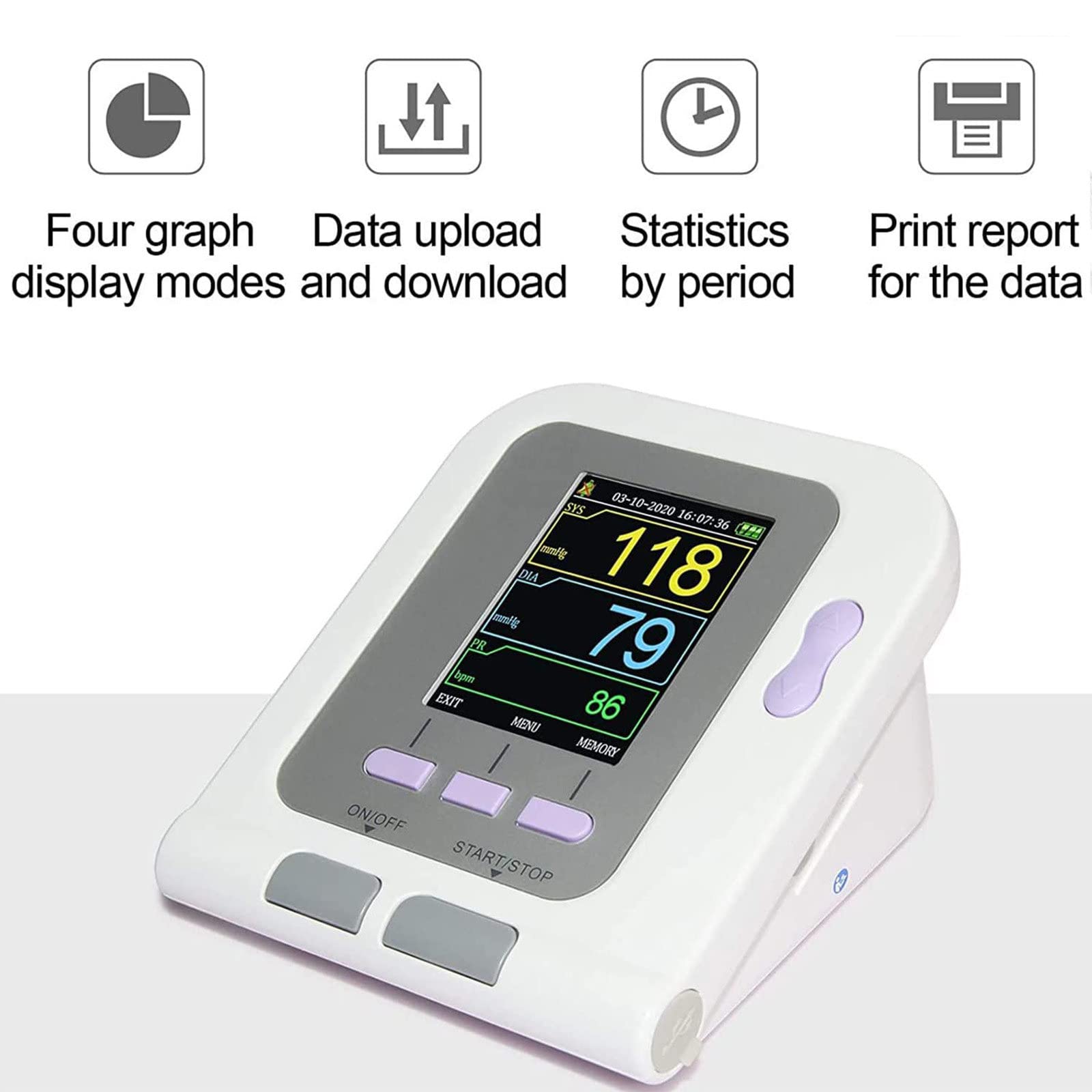 08A-Vet Digital Veterinary Blood Pressure Monitor - Automatic Upper Arm BP Monitor for Dogs, Cats & Pets | Accurate Animal Care Equipment with 3 Cuffs | Perfect for Vet Clinics, Home Pet Care & Emergency Use