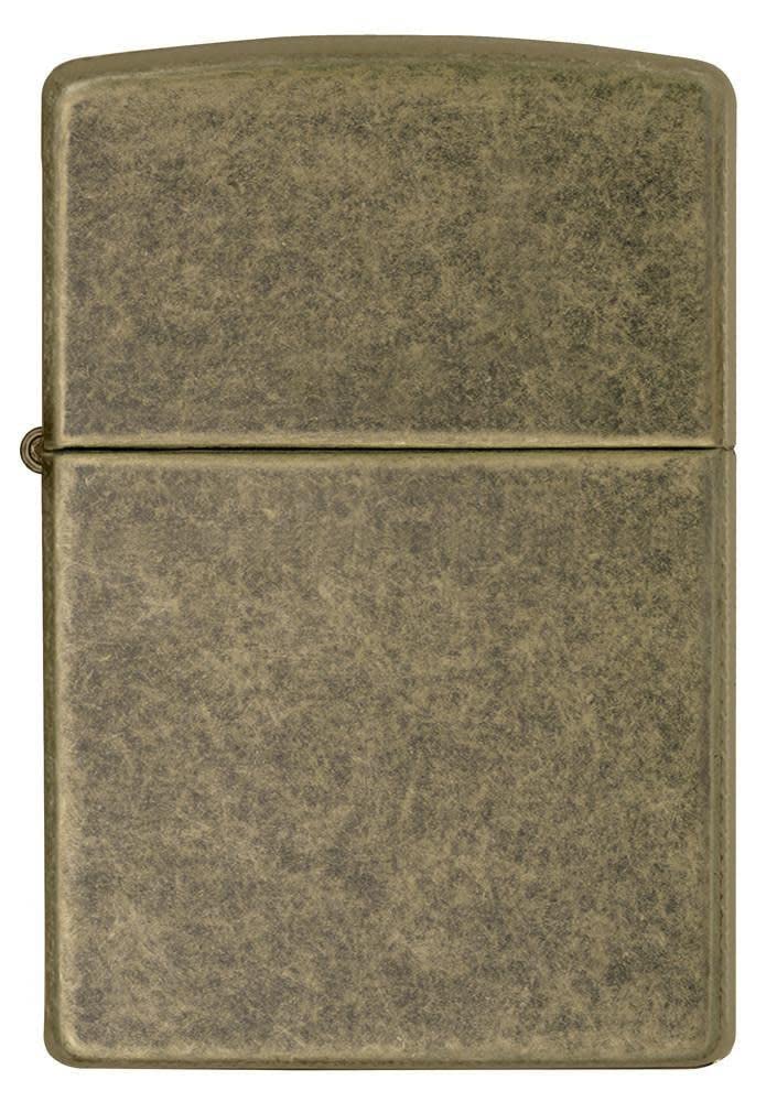 Zippo Classic Antique Brass Windproof Pocket Lighter - Premium Metal Body, Eco-Friendly, Stylish & Travel-Friendly | Perfect for Outdoor Adventures, Camping & Everyday Carry
