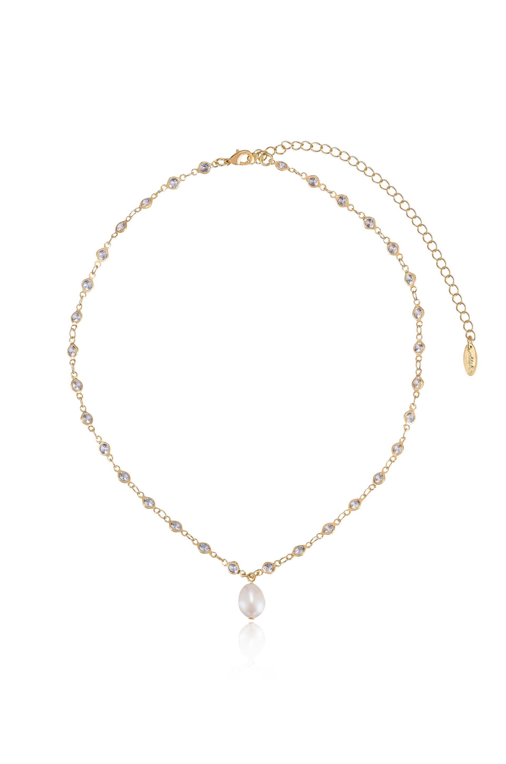 Sparkling Crystal & Ball Chain Necklace Set for Women - Elegant Layered Jewelry Gift for Party, Wedding & Everyday Wear