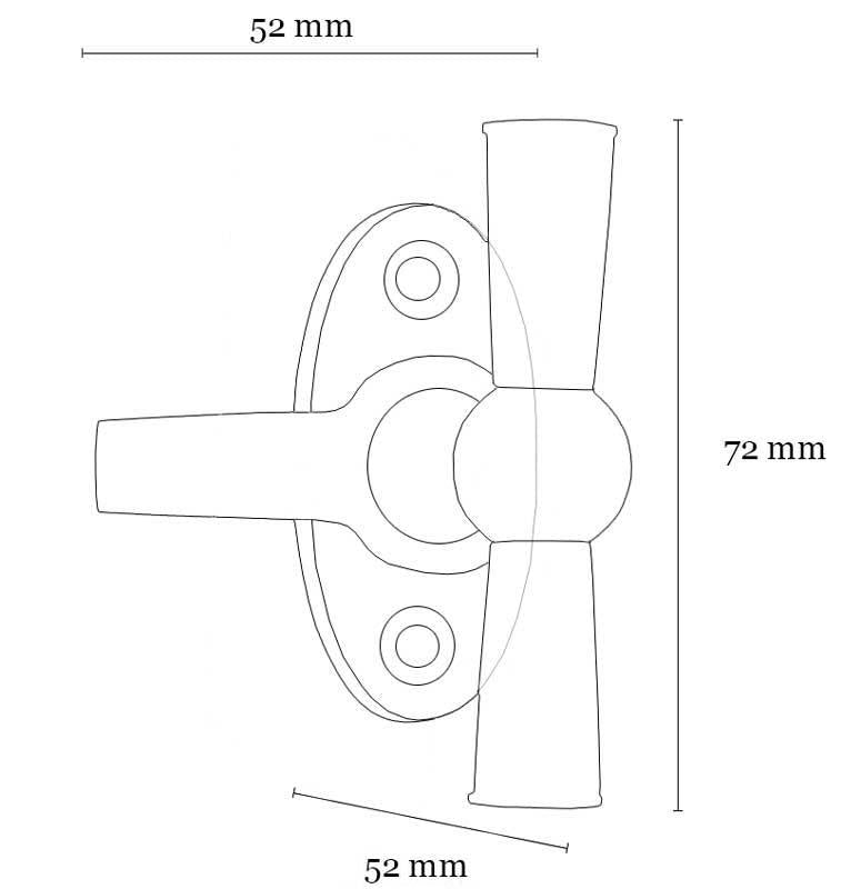 Nickel-Plated Window and Cabinet Handles - Torsgatan Style for Modern Home & Office Decor - Perfect for Kitchens, Bathrooms, and Closet Doors