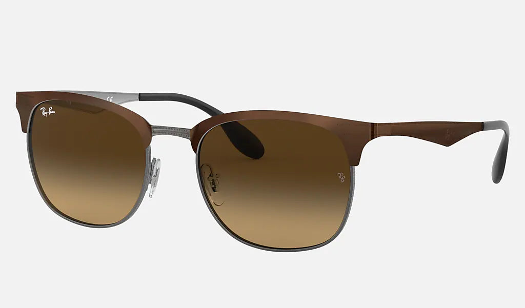 Ray Ban RB3538 Sunglasses 53mm Brown/Brown Gradient Polarized Aviator - Stylish UV Protection for Driving, Outdoor & Fashion