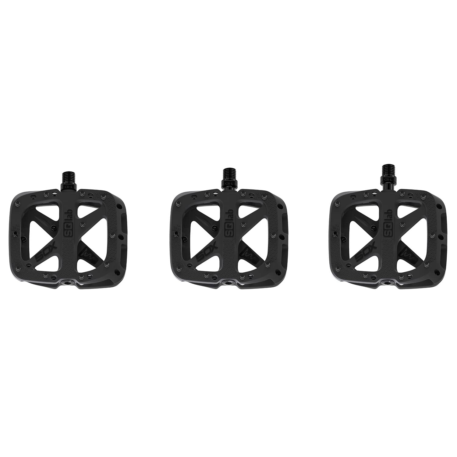 SQlab 5OX MTB Gravity & E-Performance Bicycle Platform Pedals - Durable Mountain Bike Pedals for Downhill, Trail Riding & E-Bikes - Ideal for Off-Road Cycling & Electric Mountain Bikes