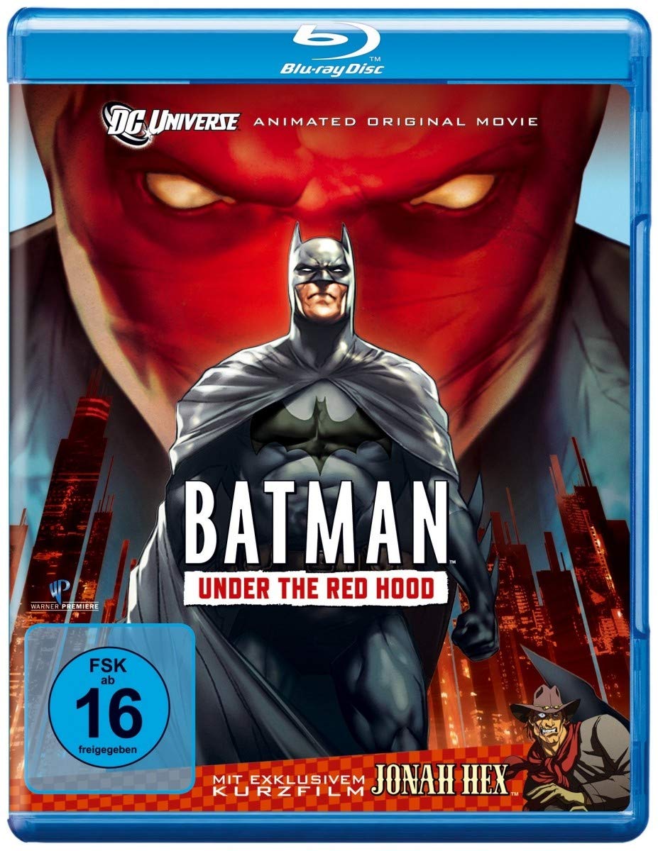 Batman Under The Red Hood Blu-ray - DC Animated Movie, Action-Packed Superhero Film - Perfect for Movie Nights & DC Fans Collection