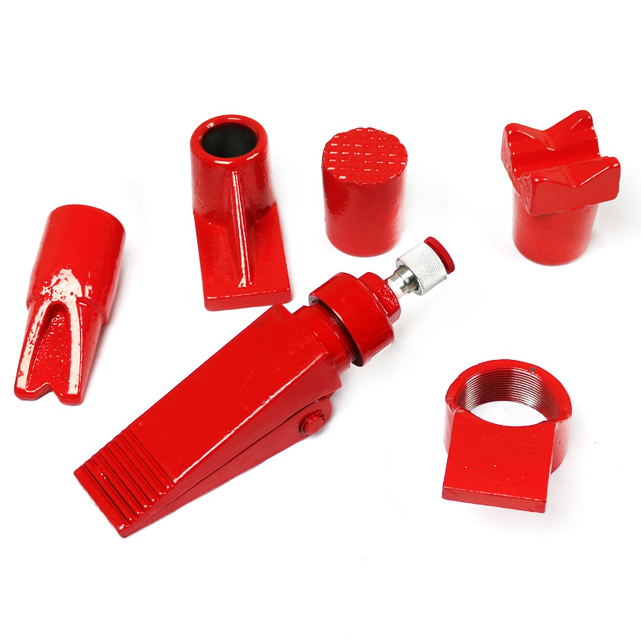 10 Ton Hydraulic Porta Power Kit with Wheels - Heavy Duty Car Repair, Auto Body Shop & Garage Tool for Lifting, Pushing & Pulling