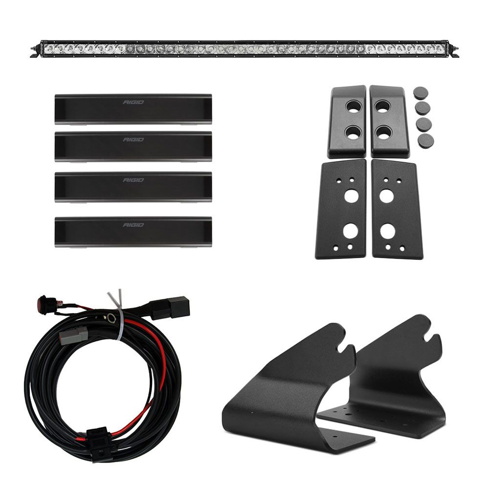 2021-2023 Ford Bronco Rigid SR Series LED Light Bar Roof Line Kit - Off-Road Lighting for Adventure & Night Driving