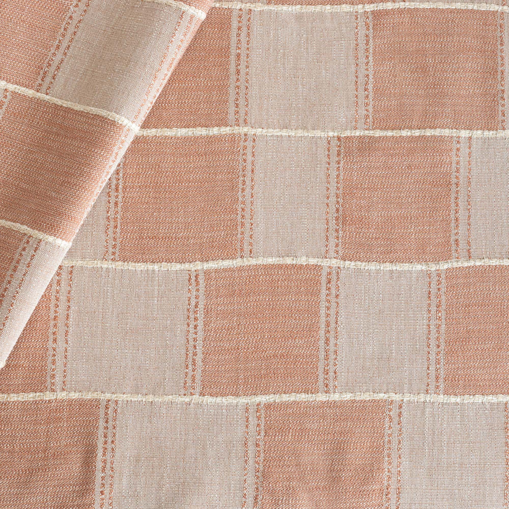 Premium Sutton Fabric in Terracotta - Soft & Durable Upholstery Material for Sofas, Chairs & Home Decor