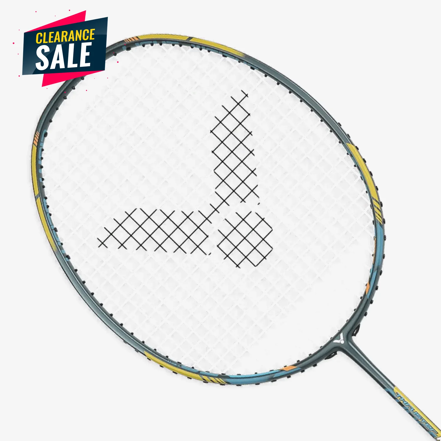 THRUSTER K 70 U Badminton Racket (Unstrung) - Dark Cyan | Lightweight Carbon Fiber Shaft | Professional Tournament Grade | Perfect for Competitive Play & Training Sessions