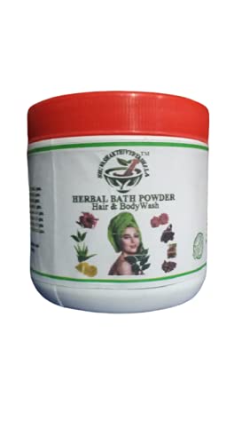 Organic Herbal Bath Powder for Hair & Body Wash - Natural Detox & Relaxation for Spa, Shower & Bath Time Self-Care