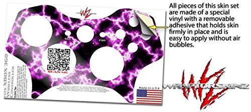 Hot Pink XBOX 360 Controller Vinyl Skin - WraptorSkinz Decal for Gaming & Protection