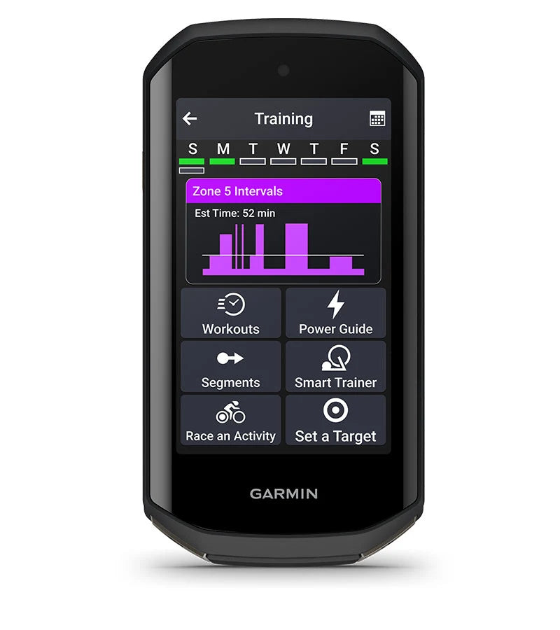 Garmin Edge 1050 GPS Bike Computer - Advanced Cycling Performance Tracker with Navigation & Training Features for Road & Mountain Biking