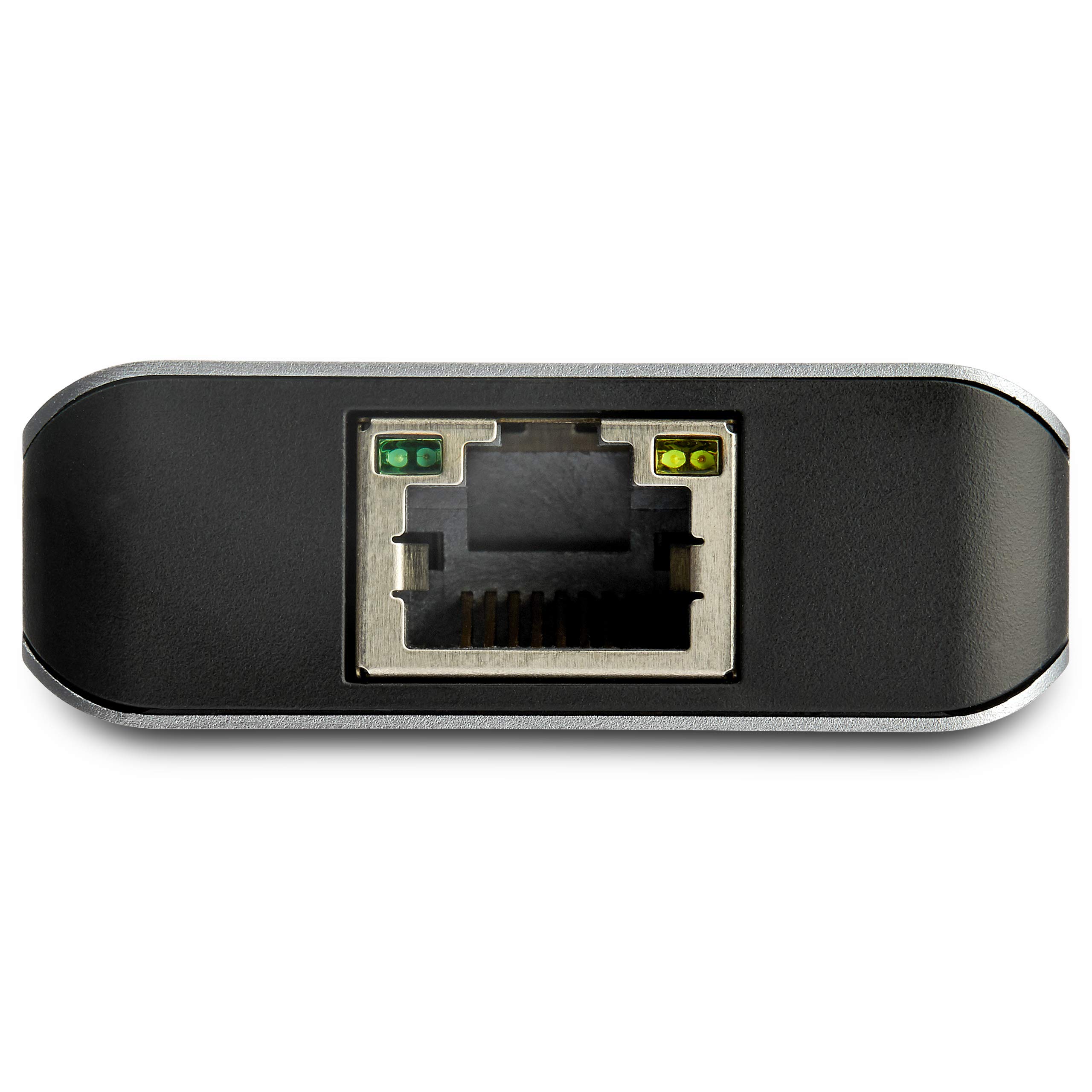 StarTech.com 3-Port USB C Hub with Gigabit Ethernet - 2x USB-A & 1x USB-C Ports - 10Gbps SuperSpeed USB 3.1/3.2 Gen 2 Adapter - Aluminum Design - Thunderbolt 3 Compatible (HB31C2A1CGB) - Perfect for MacBook Pro, Dell XPS & Office Workstations