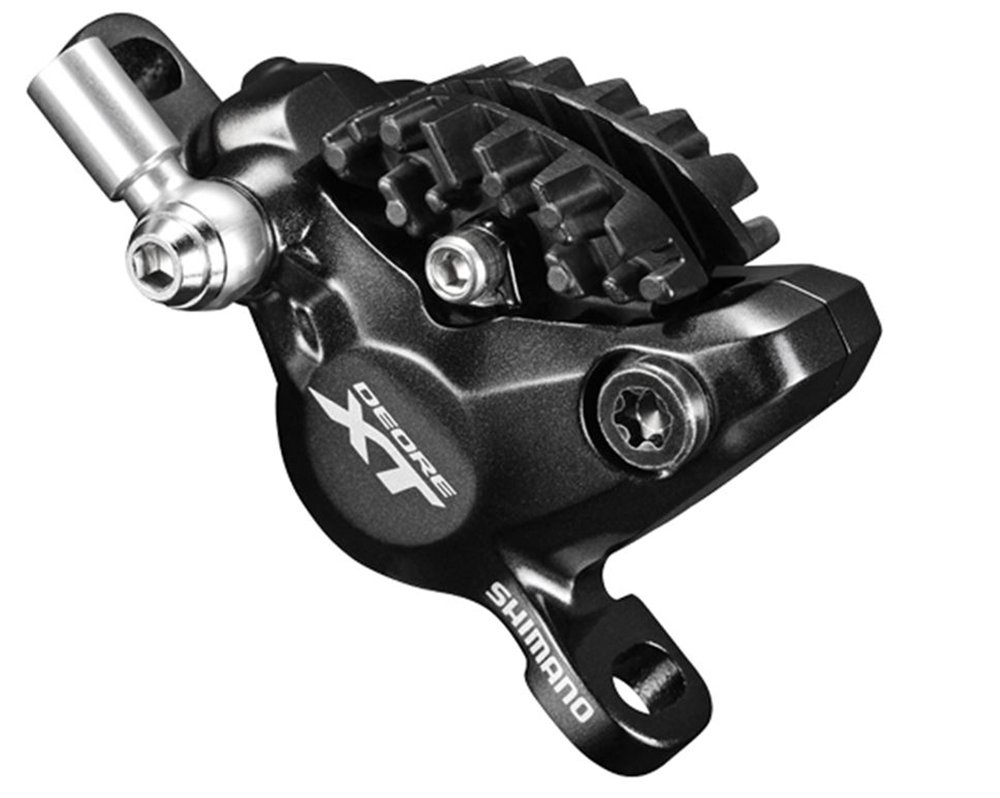 Shimano Deore XT BR-M8000 Hydraulic Disc Brake Caliper - Black (No Brake Hose or Oil Included) | Perfect for Mountain Biking, Trail Riding & Bicycle Upgrades