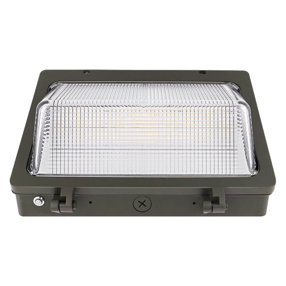 Konlite KWPT LED Wall Pack Light - 63W/53W/33W Selectable, 8850 Lumens, 5000K/4000K/3000K CCT, Dimmable, 120-277V, 150W Equivalent - Outdoor Security Lighting for Warehouses, Parking Lots & Building Exteriors