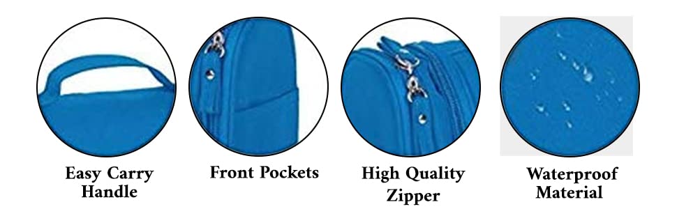 Di-Grazia Waterproof Toiletry Bag for Women - Travel Makeup Pouch & Cosmetic Organizer with Hook - Pink Shower Wash Bag for Gym, Vacation & Daily Use