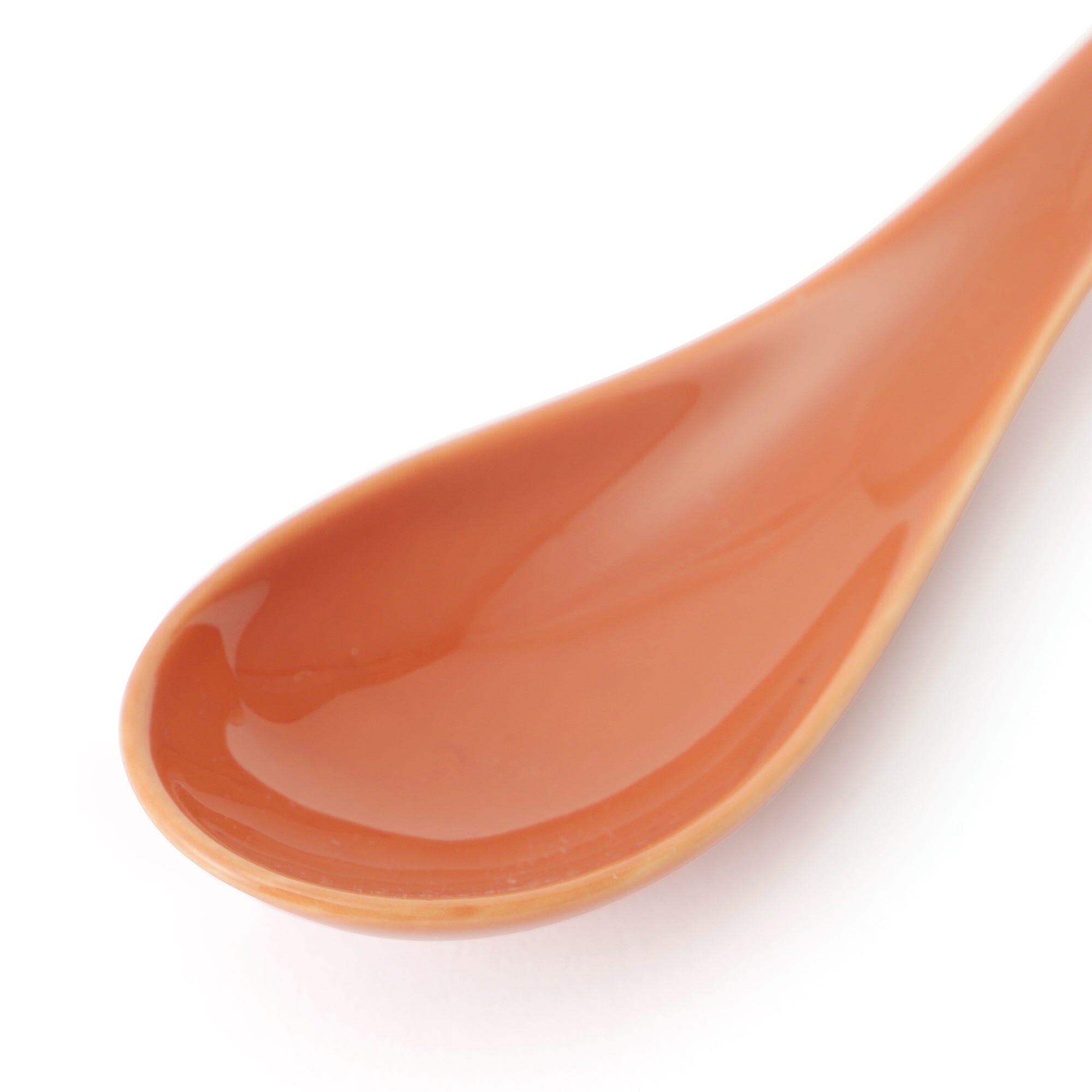 Premium Orange Ceramic Spoon - Durable & Stylish Kitchen Utensil for Cooking, Baking & Serving - Perfect for Home Chefs & Food Enthusiasts