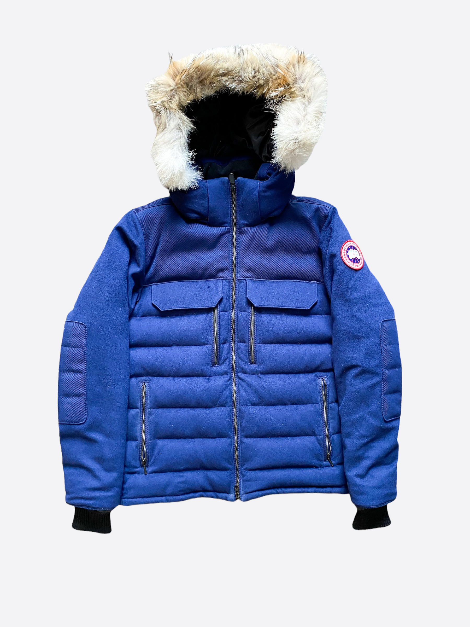 Canada Goose Loro Piana Navy Chatham Men's Winter Jacket - Waterproof & Windproof Parka for Cold Weather, Outdoor Activities & Urban Style