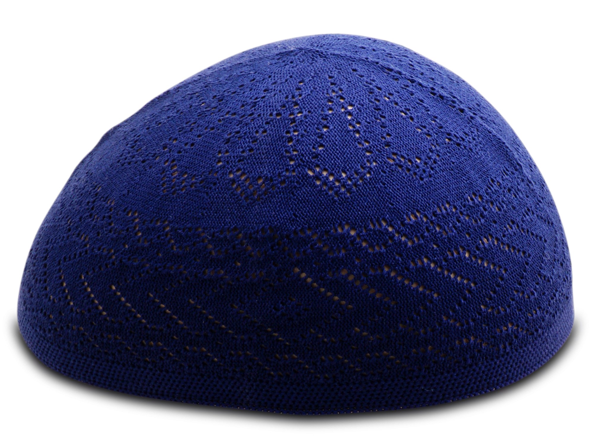 Lightweight Solid Color Turkish Crochet Kufi Hat for Men - Breathable Cotton Prayer Cap for Muslim, Islamic, and Cultural Wear - Perfect for Daily Use, Religious Ceremonies, and Special Occasions