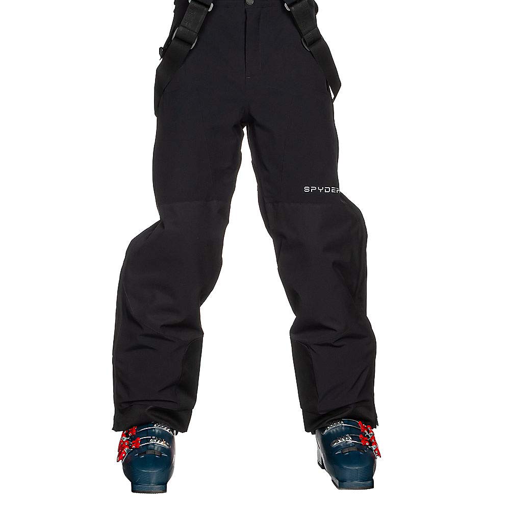 Spyder Big Boys' Insulated Ski Pants with Side Zipper - Waterproof Snow Pants for Kids' Winter Sports & Outdoor Activities