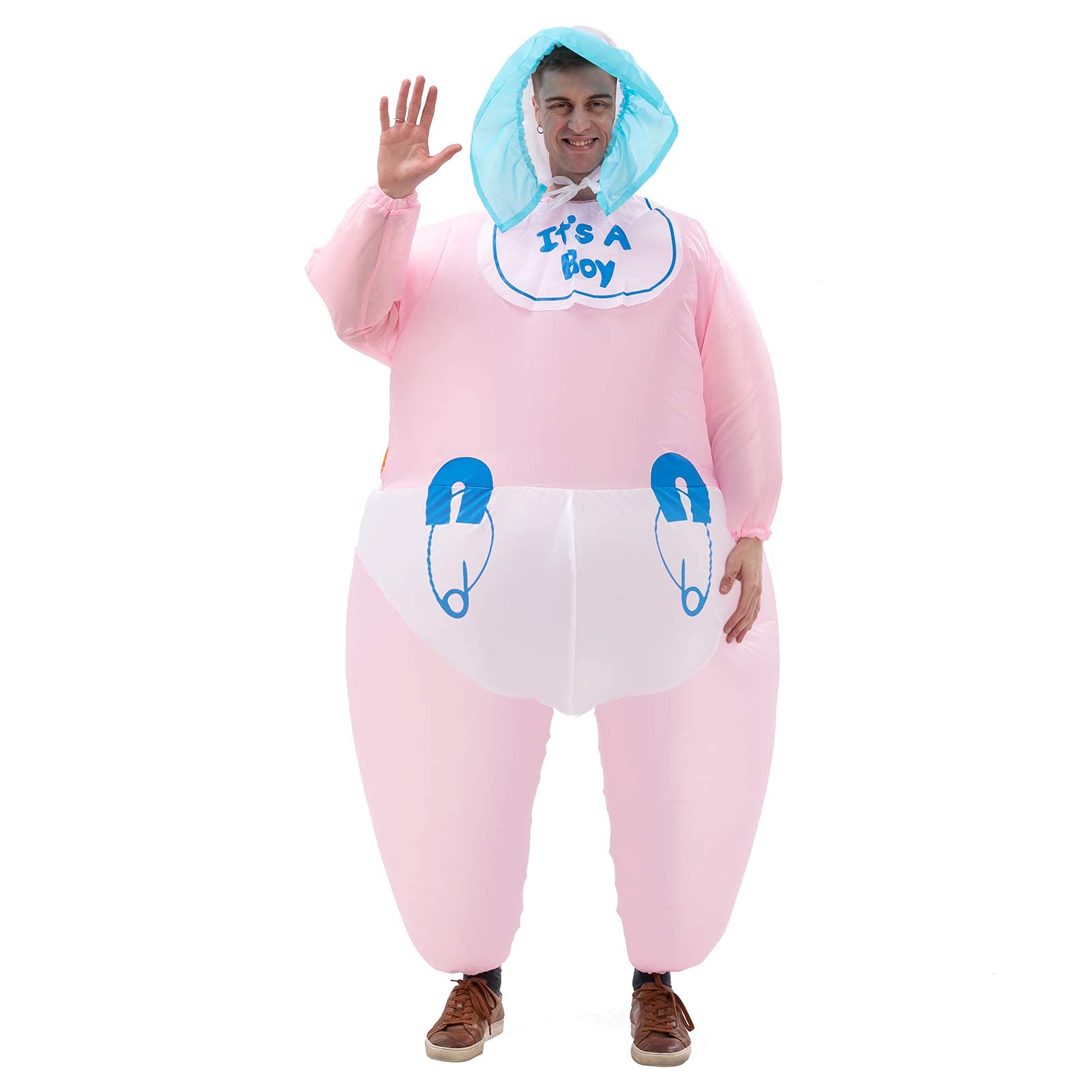 Funny Inflatable Baby Costume for Teens - Blow Up Infant Suit for Halloween, Pretend Play & Masquerade Parties | Perfect for Cosplay, Theme Parties & Comedy Events