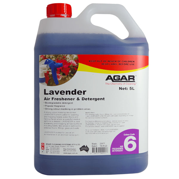 Natural Agar Lavender Laundry Detergent & Air Freshener - Eco-Friendly Fabric Softener for Clothes, Home & Car | Fresh Scent for Bedding, Towels & Pet Areas