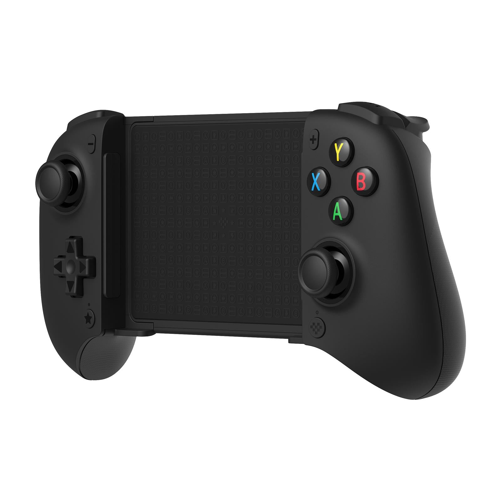 8BitDo Ultimate Wireless Bluetooth Mobile Gaming Controller for iPhone, Android, Switch - Ergonomic Design with Hall Effect Joysticks (Black) - Perfect for Cloud Gaming, Mobile Esports & On-the-Go Play