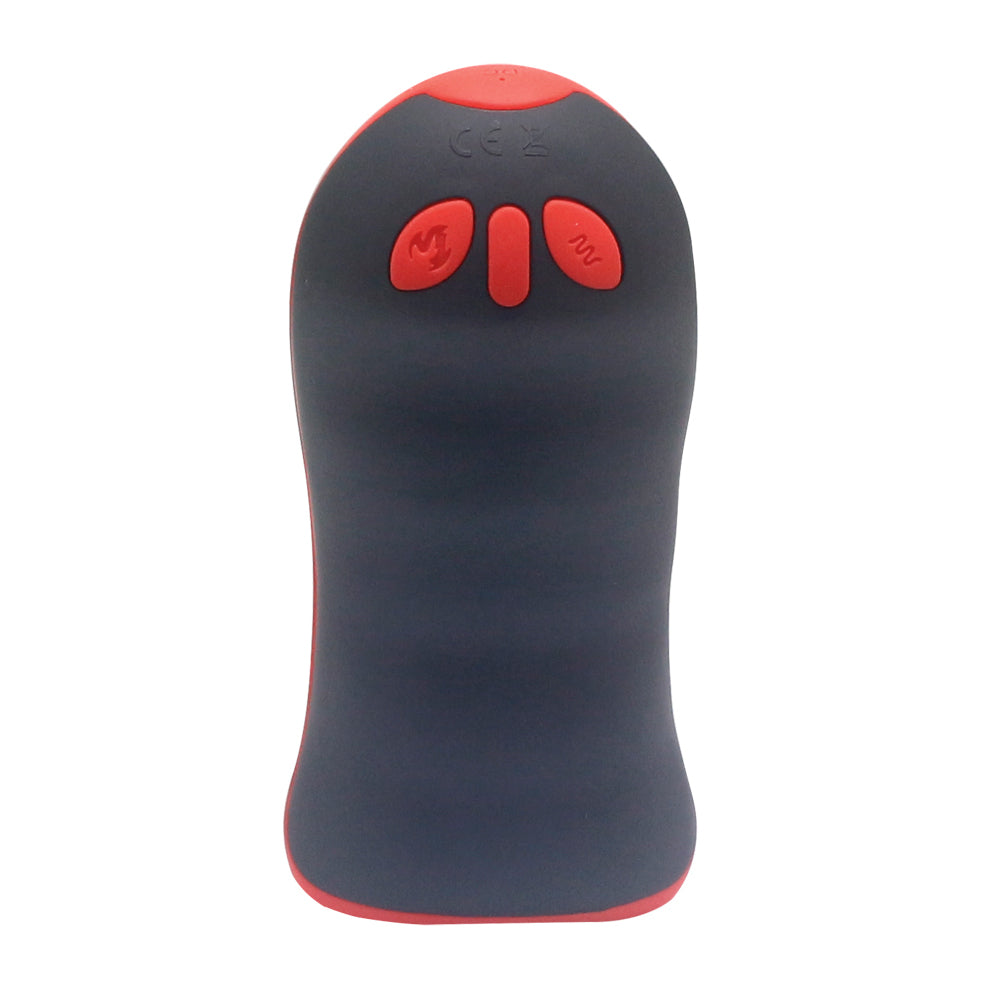 Aphrodisia Warming Vibrating Stroker - Rechargeable Male Masturbator with 10 Vibration Modes for Enhanced Pleasure - Perfect for Solo Play & Couples Intimacy