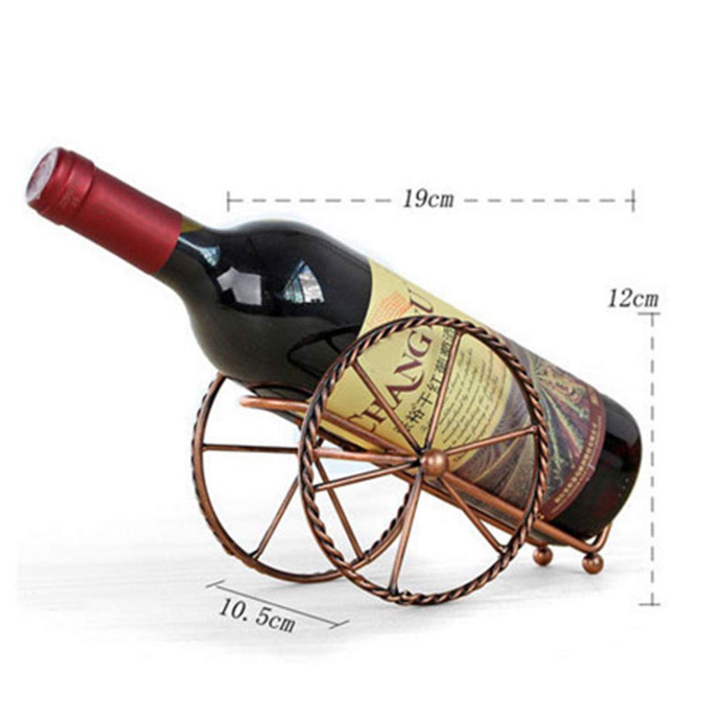Handmade Metal Wine Rack for Kitchen, Bar & Dining Table - Elegant Wine Bottle Holder for Home Decor, Wedding Banquet Display & Party Serving - Perfect for Wine Storage, Gift Giving & Entertaining Guests