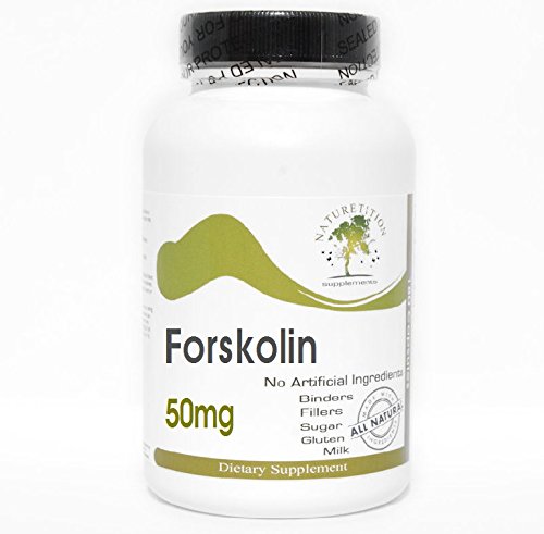 Forskolin Standardized Extract 50mg - 180 Capsules | Pure & Natural Supplement for Weight Management & Metabolism Support | No Additives | Naturetition Brand | Ideal for Fitness Enthusiasts & Healthy Lifestyle