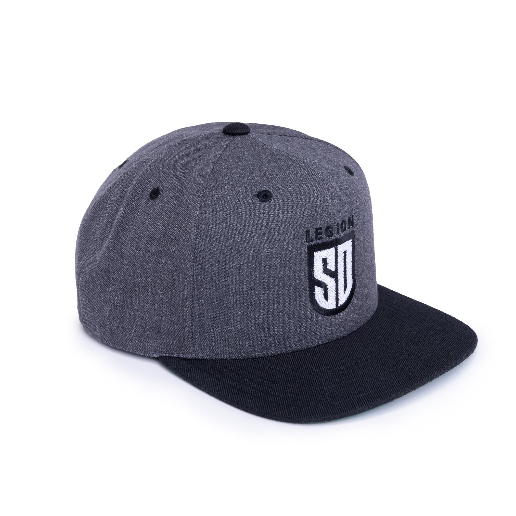 SD Legion Monochrome Snapback Hat - Stylish Adjustable Baseball Cap for Men & Women - Perfect for Casual Wear, Sports, and Outdoor Activities