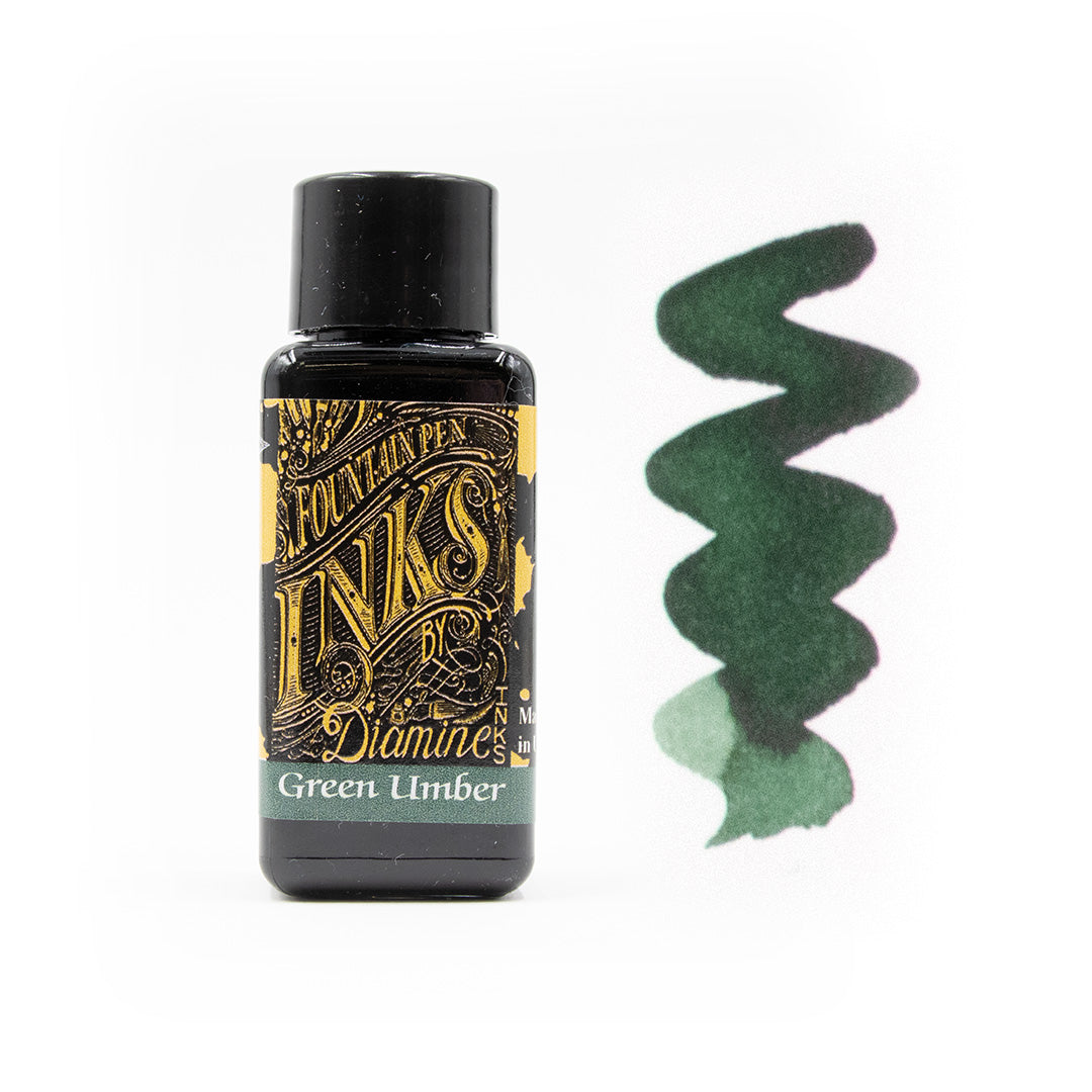 Premium Diamine Fountain Pen Ink 30ml Bottle - Vibrant Colors for Calligraphy, Journaling & Artistic Writing - Perfect for Fountain Pens, Dip Pens & Ink Drawing