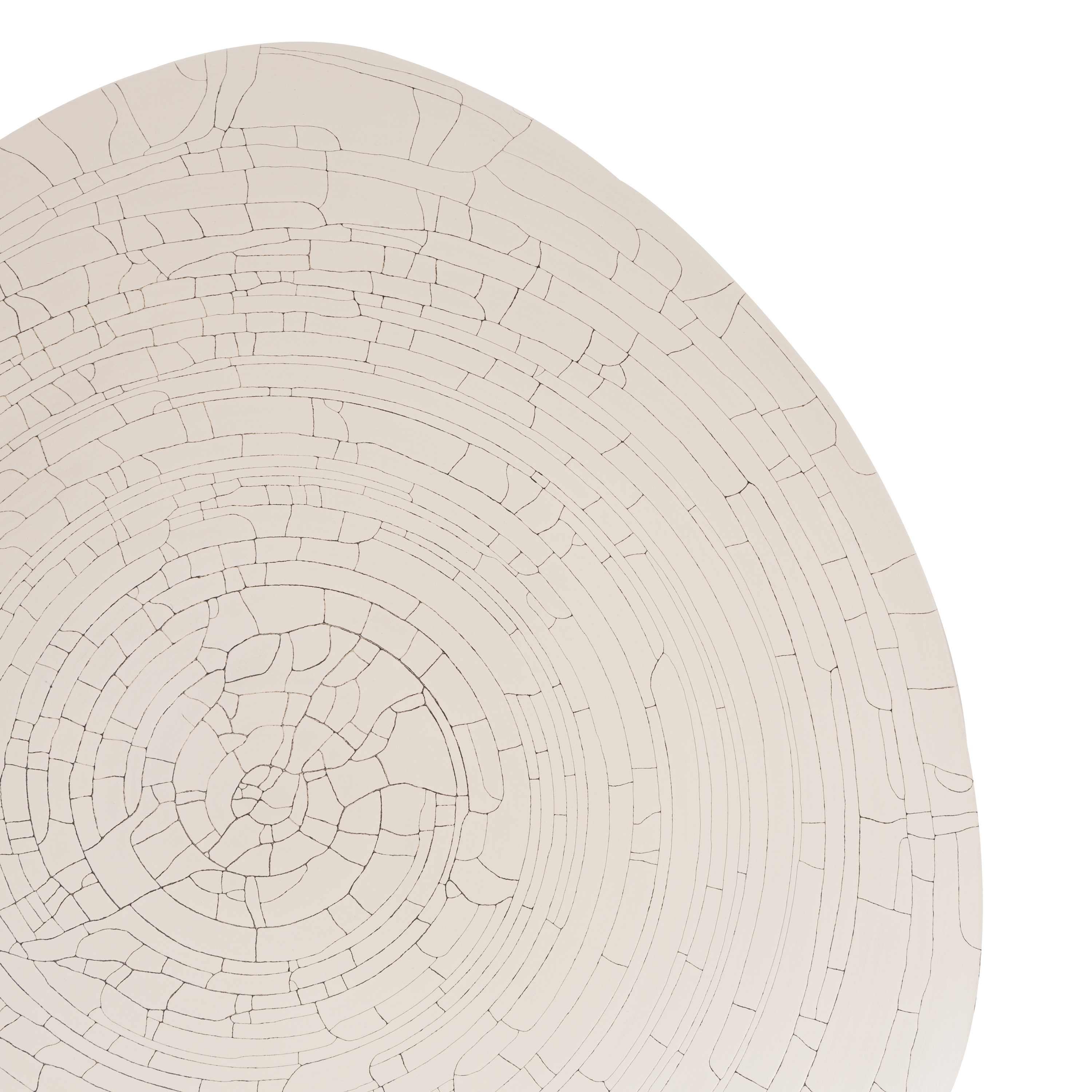 Handmade Crackle Glaze Ceramic Triangolo Platter - Elegant Serving Dish for Appetizers, Cheese & Charcuterie | Perfect for Dinner Parties, Weddings & Home Decor