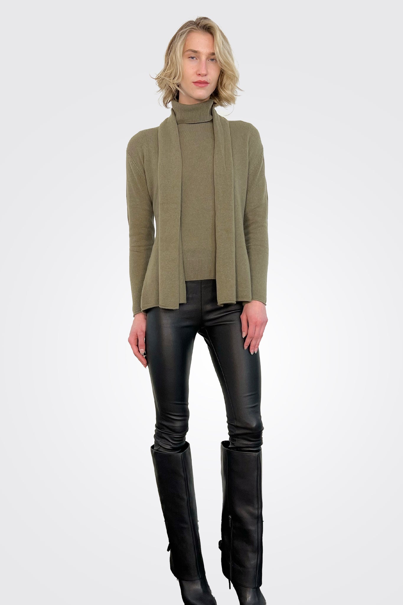 Luxury Cashmere Mini Duster Coat - Soft Women's Winter Jacket for Office & Evening Wear | Martini Style Outerwear for Cocktail Parties & Night Out