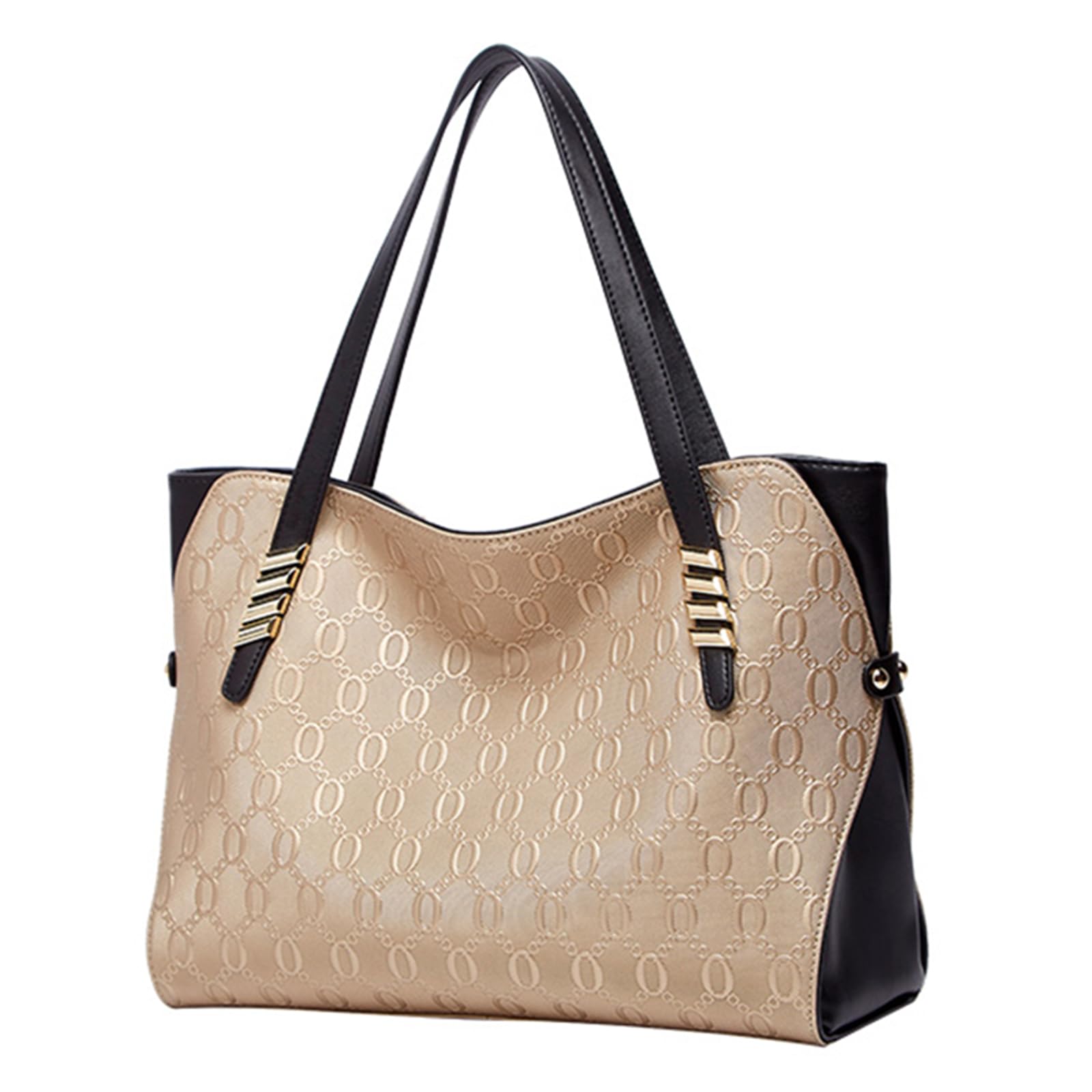 Genuine Leather Tote Bags for Women - Large Designer Shoulder Purse for Work & Travel