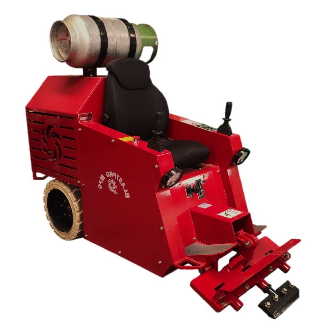 Blastpro BRB 2600 Ride-On Floor Scraper Machine - Heavy Duty Floor Stripper for Vinyl, Tile & Carpet Removal - Perfect for Commercial Renovation & DIY Home Projects