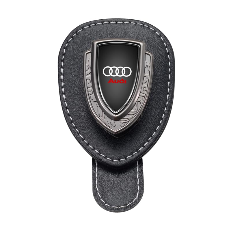 Car Visor Sunglasses Holder Clip - Black | Universal Sunglass Clip for Car Sun Visor | Perfect for Driving, Travel & Outdoor Activities