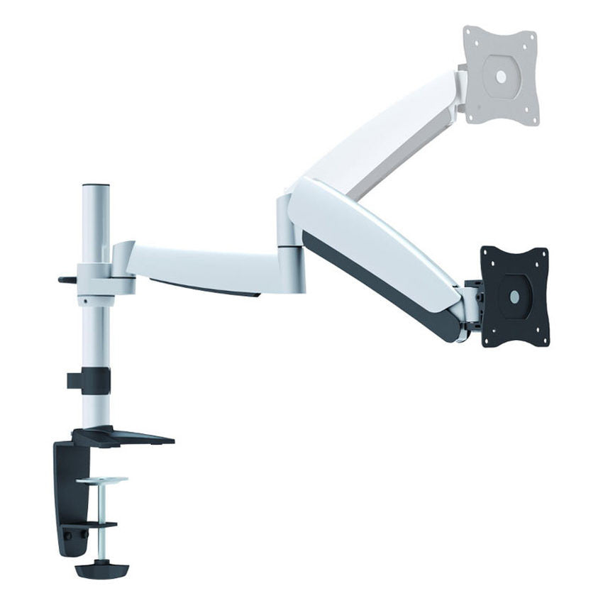 SGB380 Full Motion Swivel Monitor Mount Bracket for 13-27 Inch Screens - Adjustable VESA Desk Stand for Home Office, Gaming & Workspace Setup