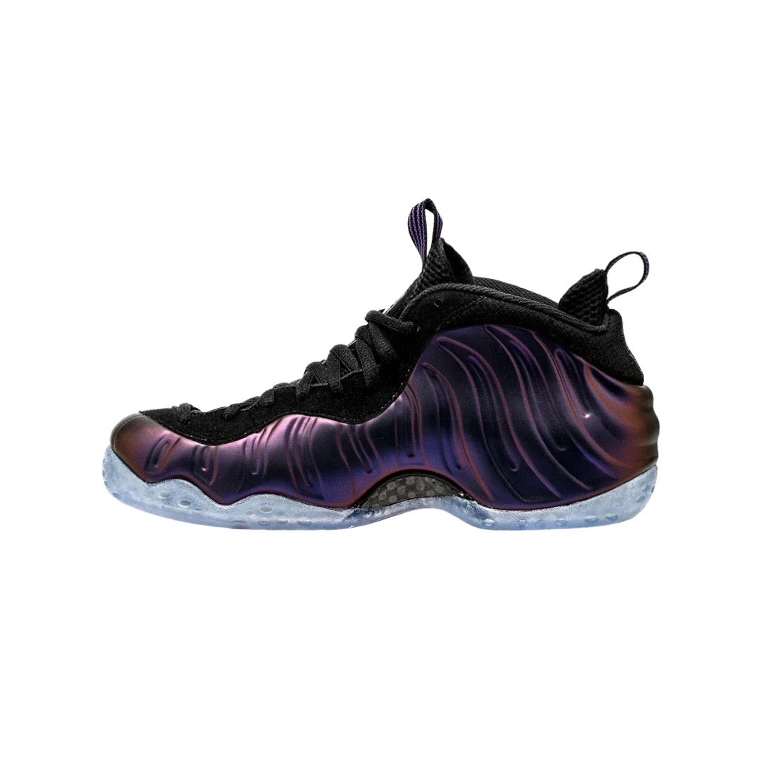 Nike Air Foamposite Pro Basketball Shoes - Eggplant Purple/Rugged Orange/Black | High-Performance Cushioning for Court Play & Streetwear Fashion