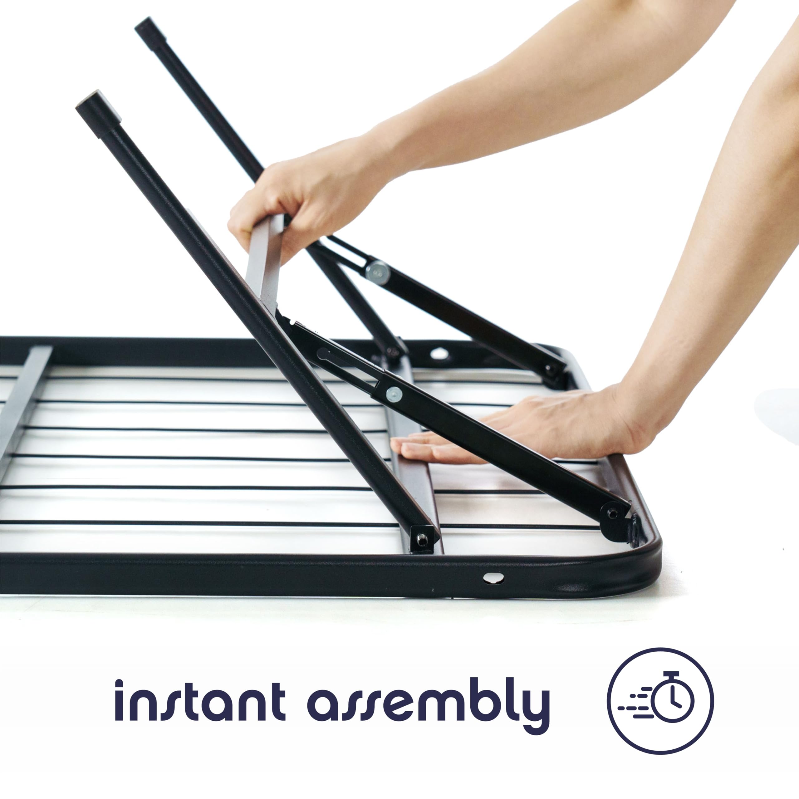Best Price 14 Inch Full Size Metal Bed Frame with Innovative Box Spring - Durable Support for Bedrooms, Guest Rooms & Dormitories