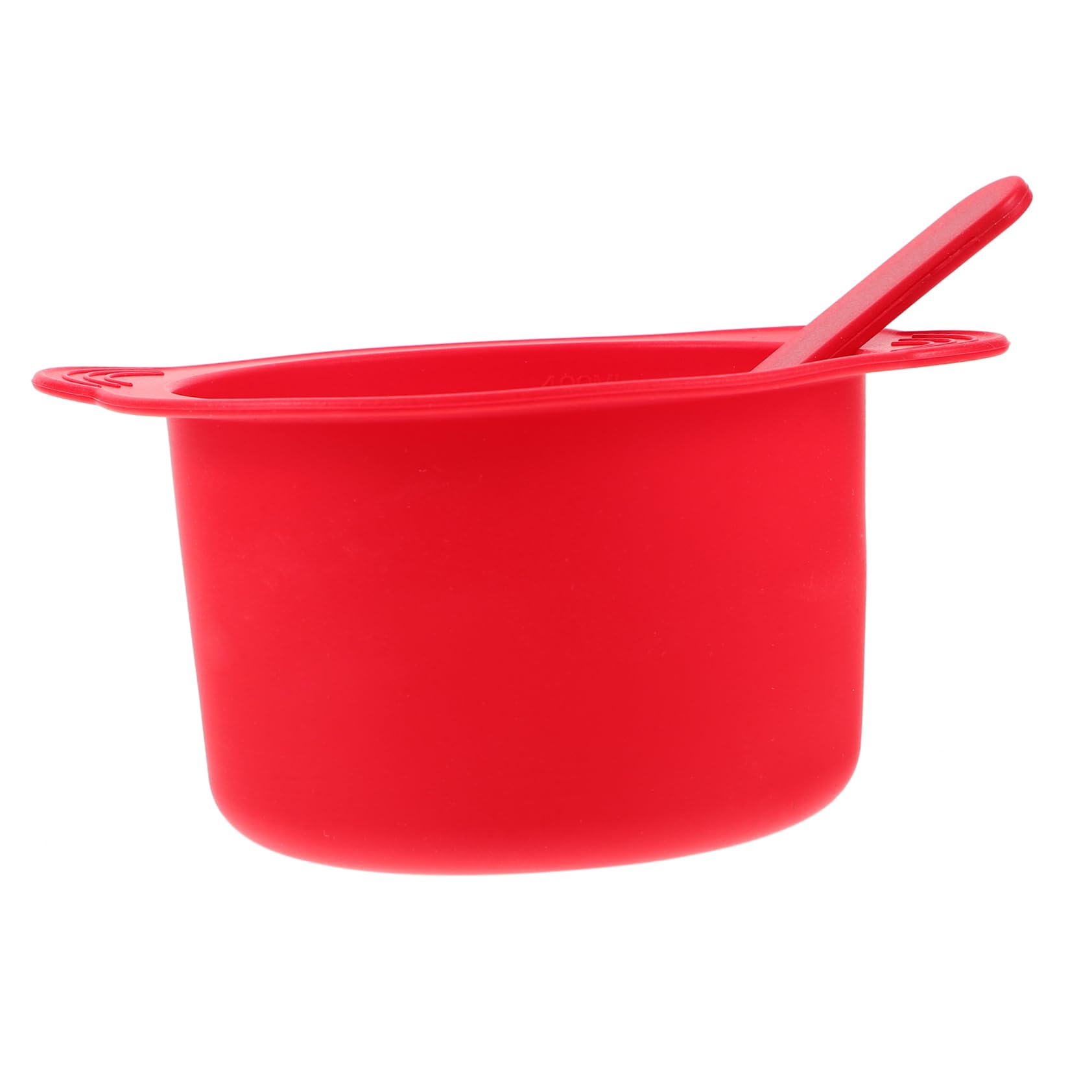 FRCOLOR Red Wax Warmer Replacement Bowl - Silicone Wax Melting Bowl for Hair Removal, Reusable Wax Warmer Liner for Professional & Home Use - Perfect for Salon, Spa & DIY Beauty Treatments