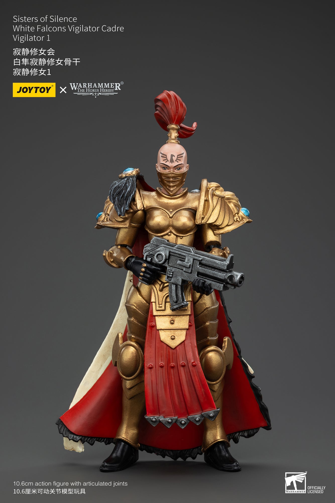 JOYTOY 1/18 Scale Warhammer The Horus Heresy Sisters of Silence Action Figure - Collectible Miniature for Tabletop Gaming & Display