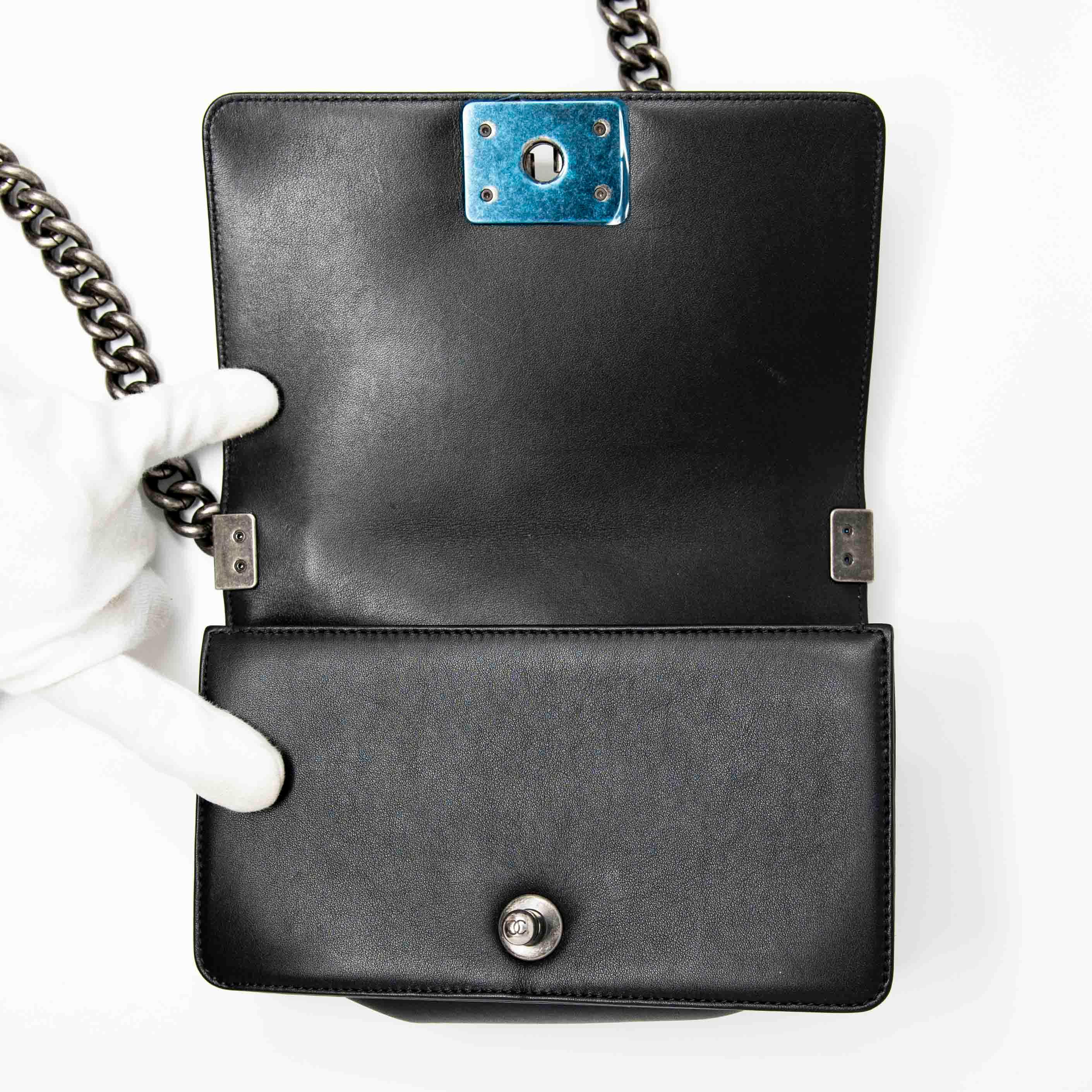 Chanel Multicolour Tweed Small Boy Bag - Luxury Designer Handbag for Women | Perfect for Parties, Weddings & Special Occasions