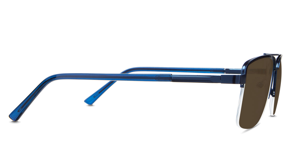 Hadley Men's Prescription Polarized Sunglasses - UV Protection, Anti-Glare for Driving, Fishing & Outdoor Activities