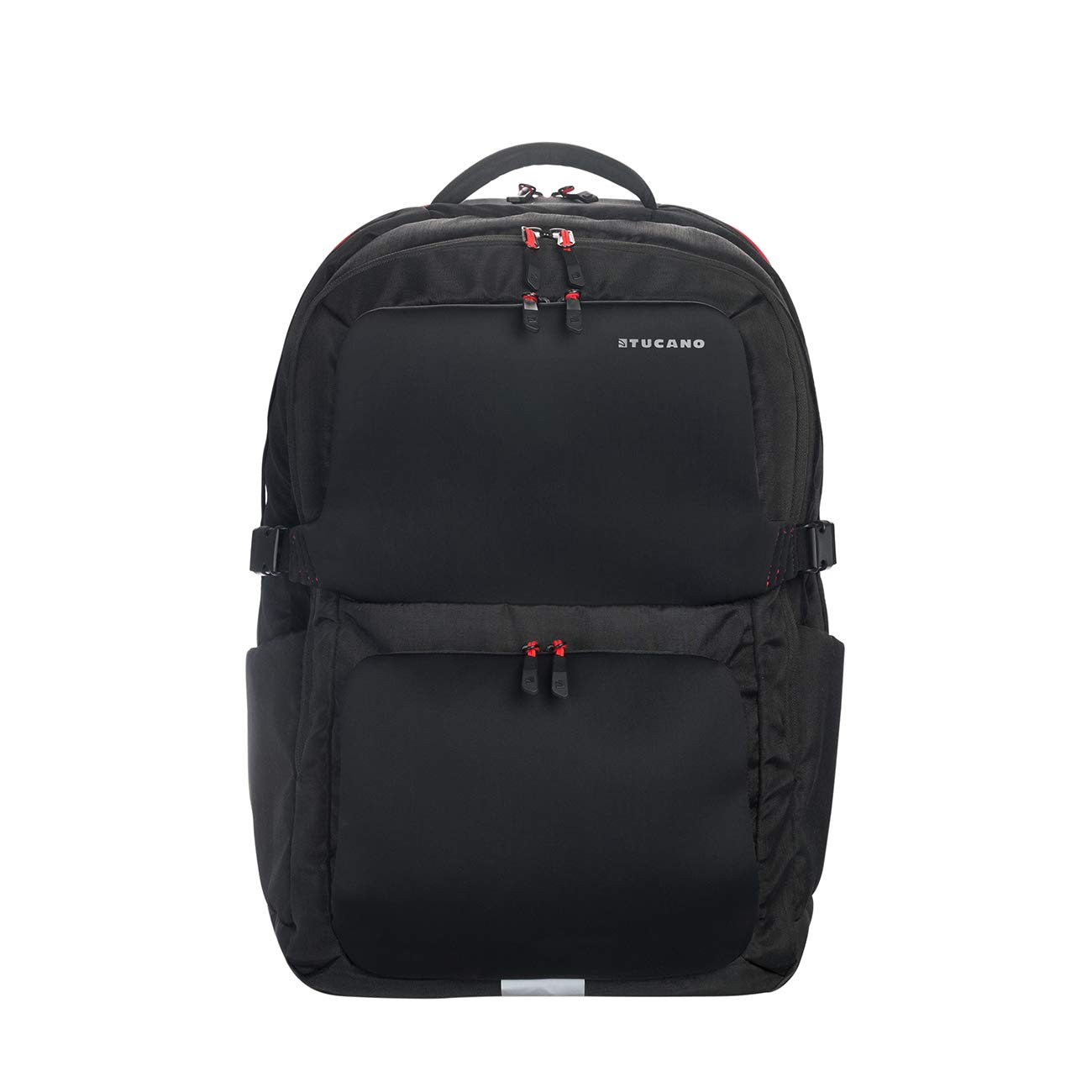 Tucano Sfido Gaming Backpack for 18.4 Inch Laptop - Waterproof Laptop Bag with USB Charging Port & Rain Cover - Compatible with Dell, Asus, MSI Gaming Laptops - Perfect for Travel, Work & School