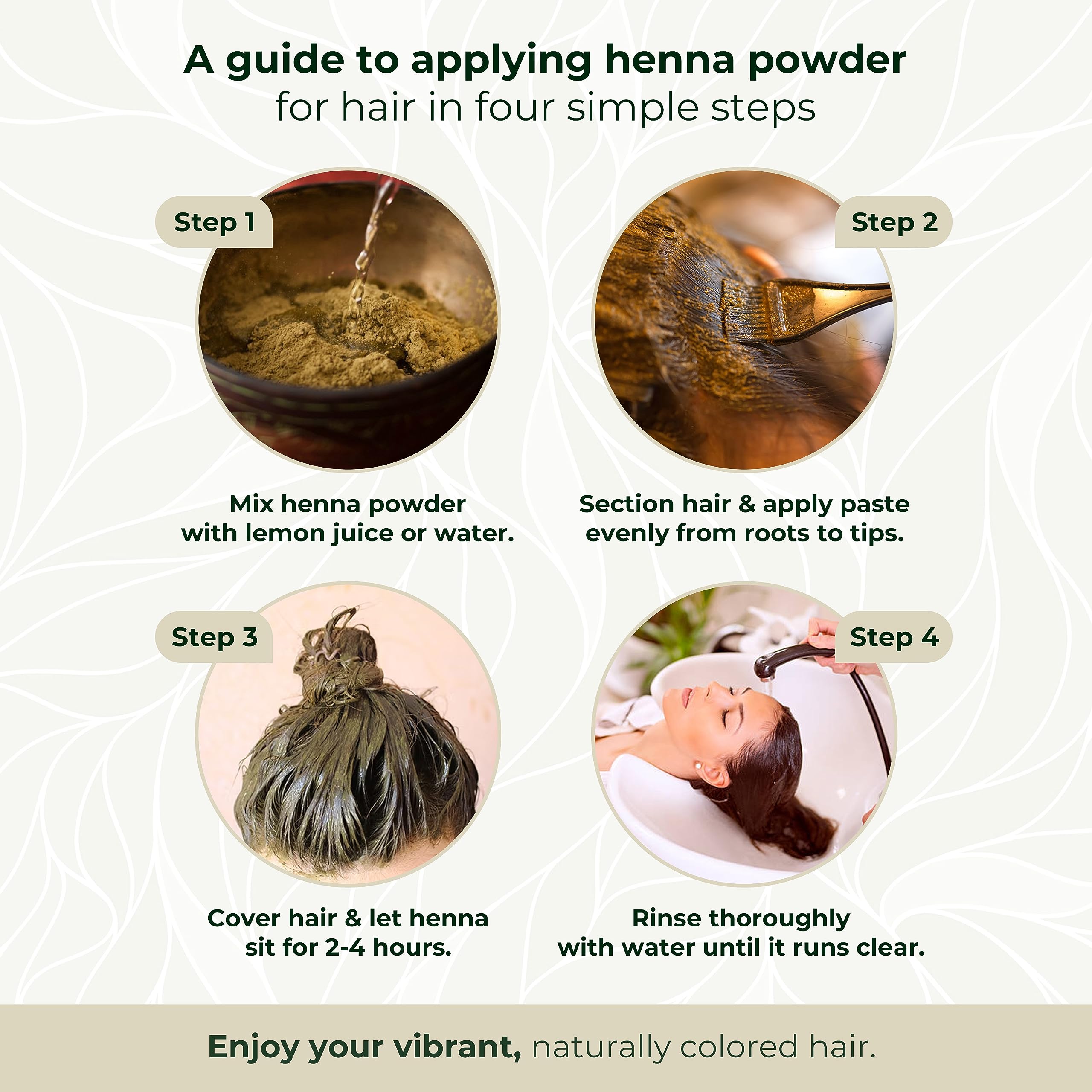 SUPHERB 100% Pure Organic Henna Powder for Natural Hair Color & Conditioning - Chemical-Free, No Preservatives - 500g for Men & Women - Perfect for DIY Hair Dye, Gray Coverage & Ayurvedic Hair Care