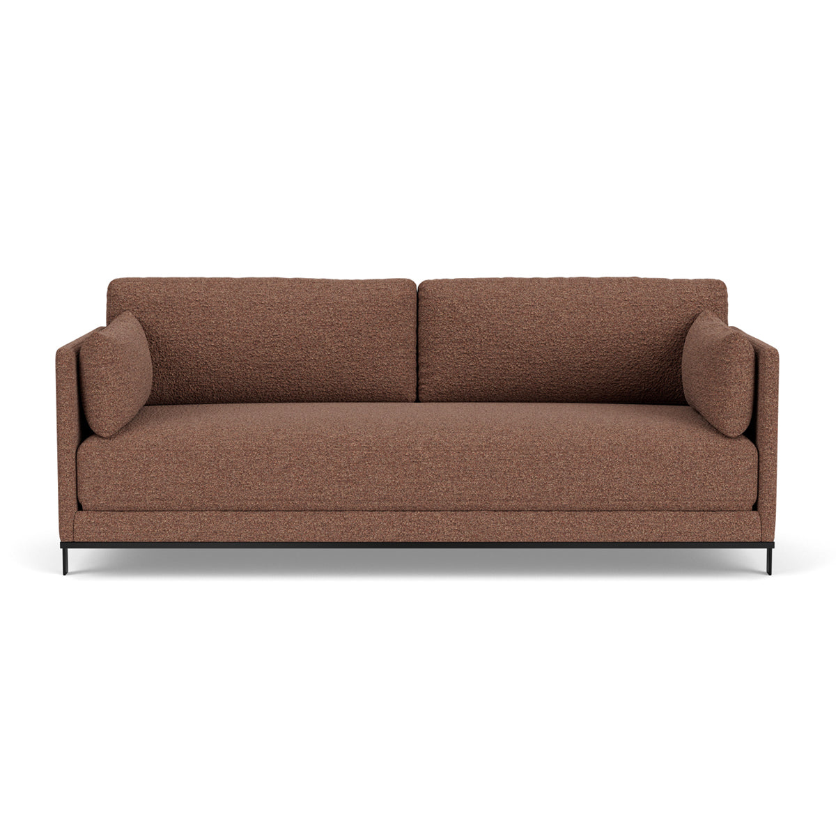 Cozy Boucle Fabric 3-Seater Sofa - Modern Comfort for Living Room, Lounge & Small Spaces