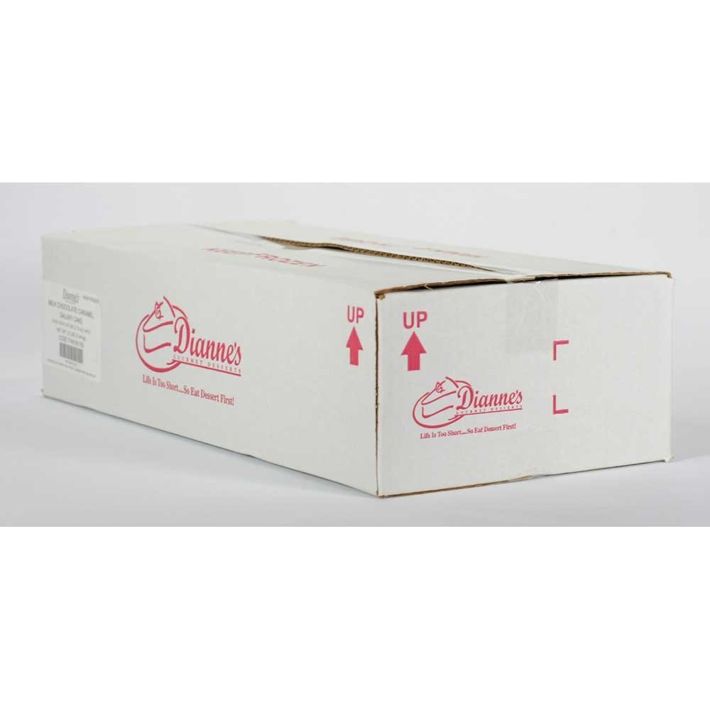 Dianne's Gourmet Caramel Milk Chocolate Cake - 5.75 lb (2-Pack) | Decadent Dessert for Parties, Holidays & Gift Giving