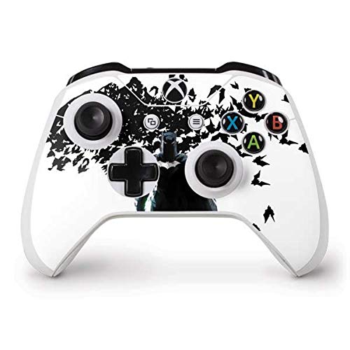 Officially Licensed Warner Bros Batman & Bats Gaming Skin Decal for Xbox One S Controller - Protective Custom Cover for Gamers | Perfect for Gaming Sessions, Collectors & Batman Fans