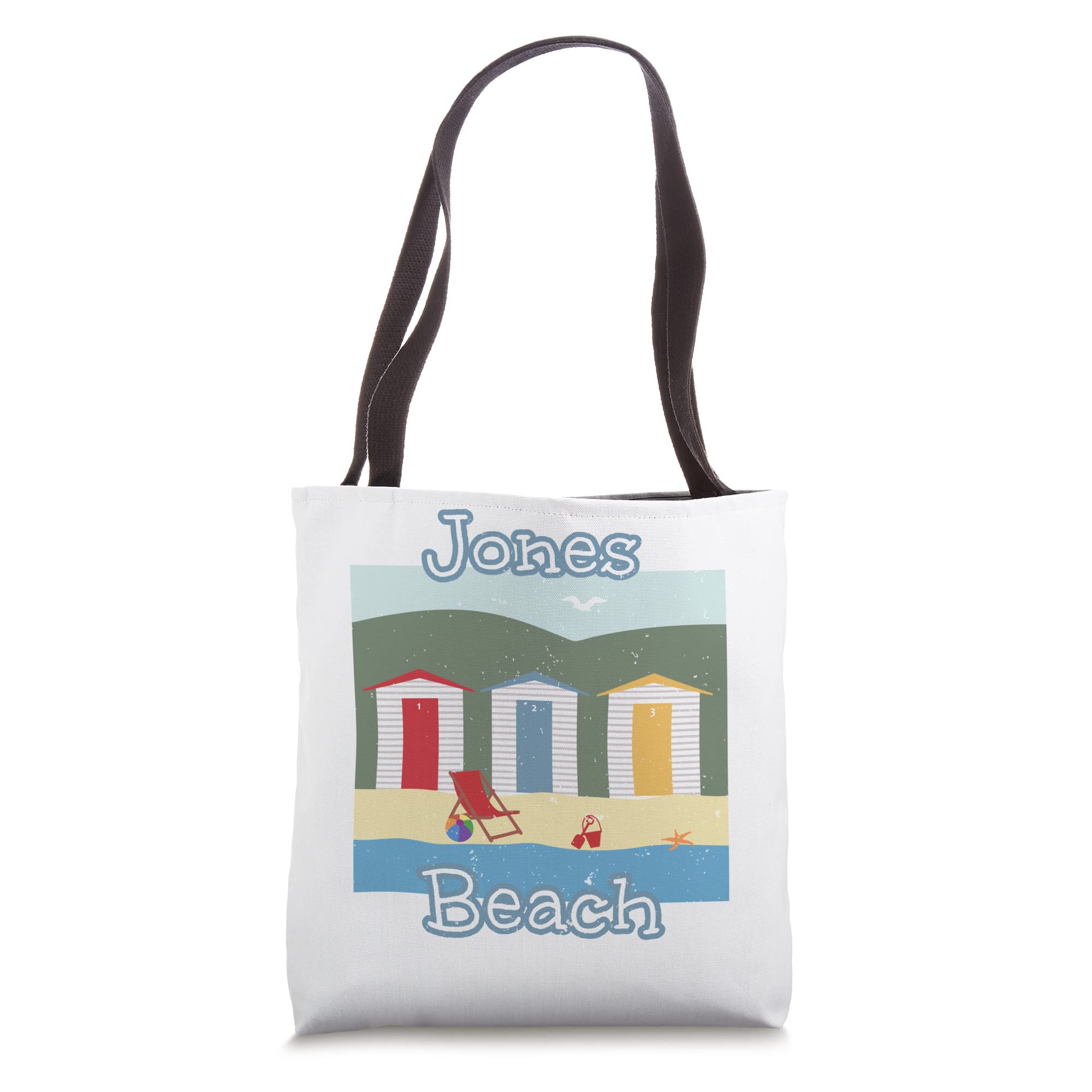 Stylish Jones Beach Long Island New York Vacation Tote Bag - Perfect for Beach Trips, Shopping & Travel Accessories