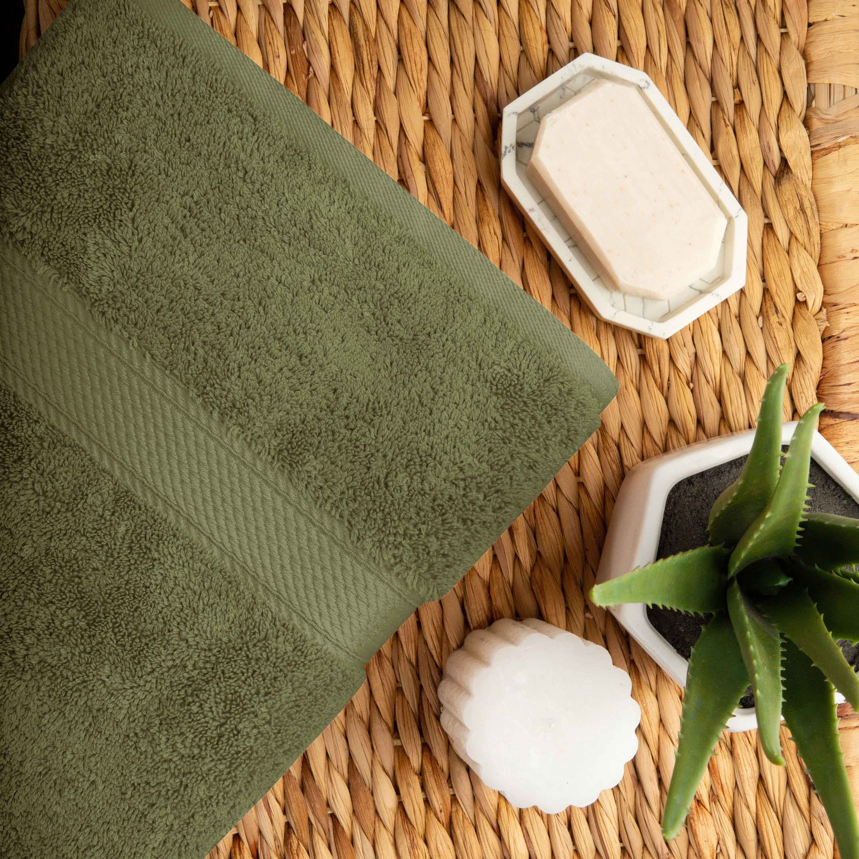 Premium Egyptian Cotton 10-Piece Towel Set - Ultra Soft, Heavyweight & Plush for Bath, Spa & Luxury Home Use